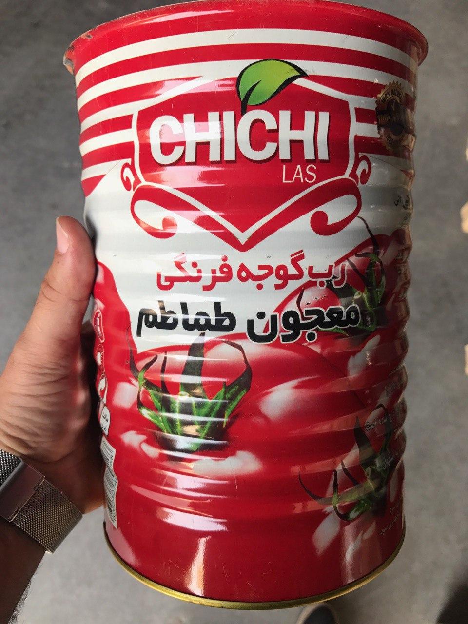 رب گوجه فرنگی صادراتی با بسته بندی 5 کیلویی